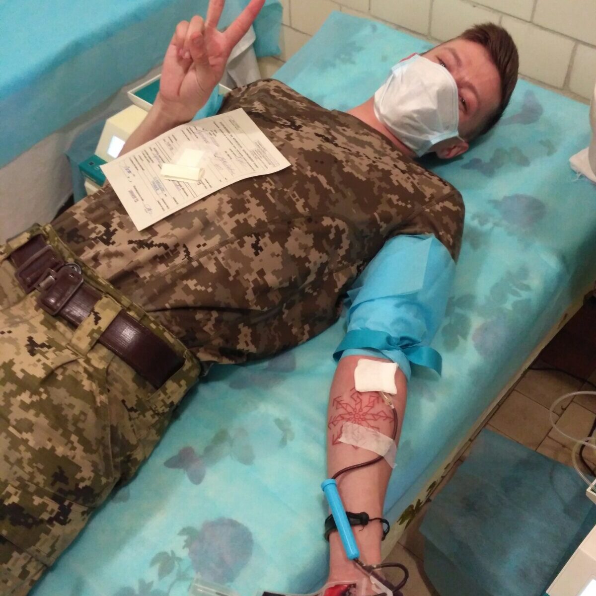 «Київського обласного центра служби крові» до Національної гвардії України