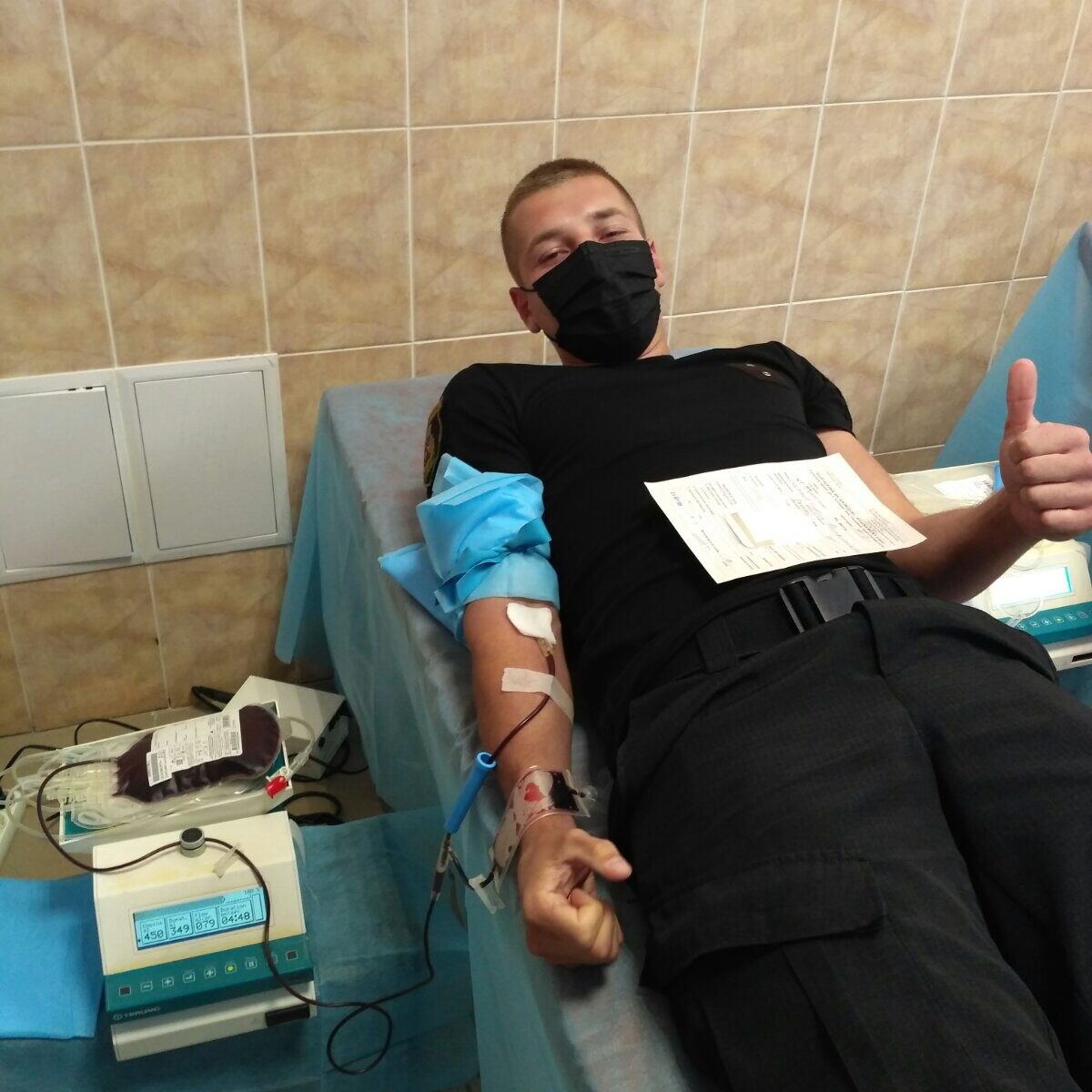 «Київського обласного центра служби крові» до Національної гвардії України